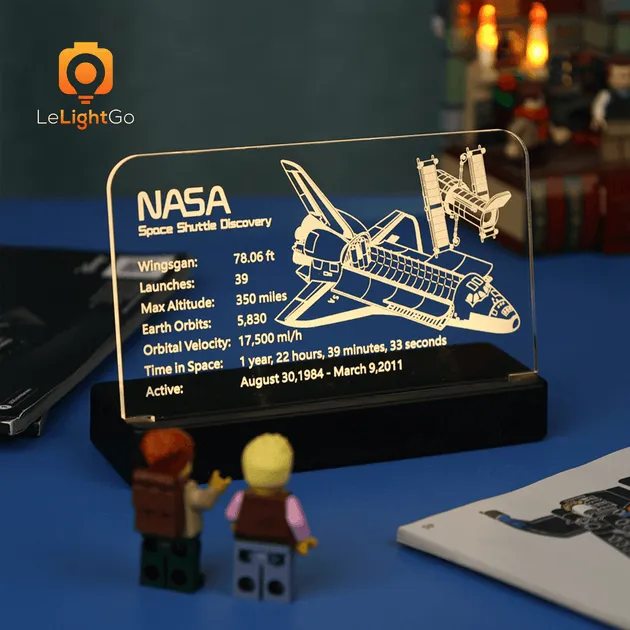 LeLightGo Nameplate LEGO-10283 image
