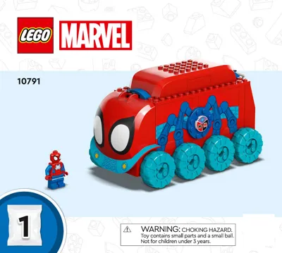Manual Spider-Man Spideys Team-Truck - 1