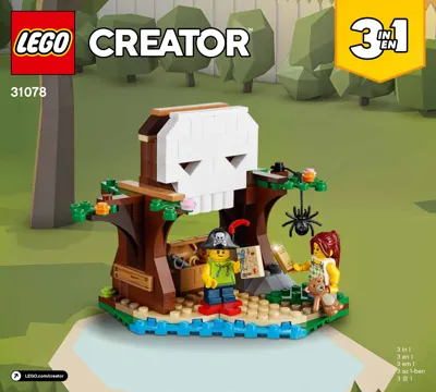 Lagring kalk Forhøre LEGO Creator Treehouse Treasures • Set 31078 • SetDB