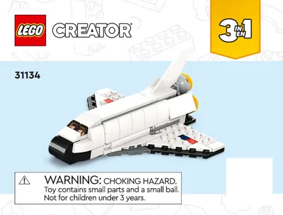 Manual Creator 3-in-1 Space Shuttle - 1