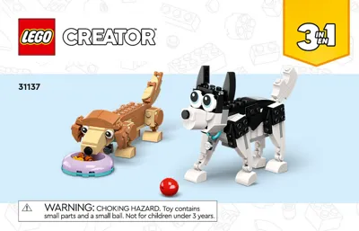 Manual Creator 3-in-1 Adorable Dogs - 3