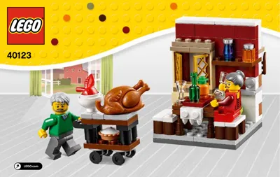 LEGO Thanksgiving Feast • Set 40123 • SetDB • Merlins Bricks