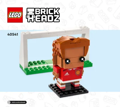 Manual BrickHeadz Manchester United Go Brick Me - 1