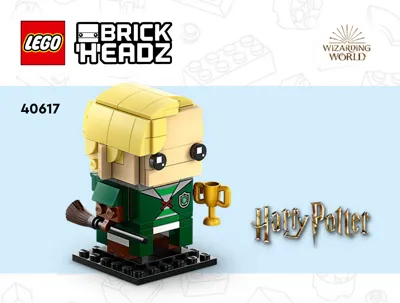 Manual BrickHeadz Draco Malfoy™ & Cedric Diggory - 1