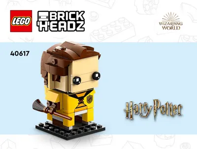 Manual BrickHeadz Draco Malfoy™ & Cedric Diggory - 2