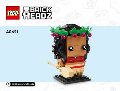 Manual BrickHeadz Moana & Merida - 1