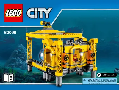 LEGO City Deep Sea Operation Base • Set 60096 • SetDB