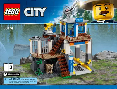 LEGO Mountain Police Headquarters • Set 60174 • SetDB