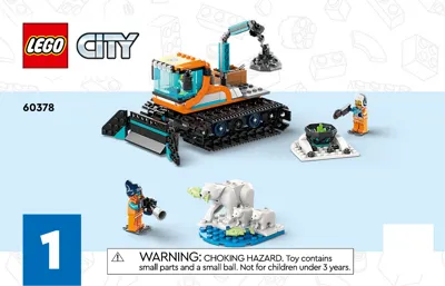 Manual City Arctic Explorer Truck and Mobile Lab - 1