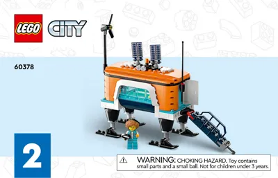 Manual City Arktis-Schneepflug mit mobilem Labor - 2