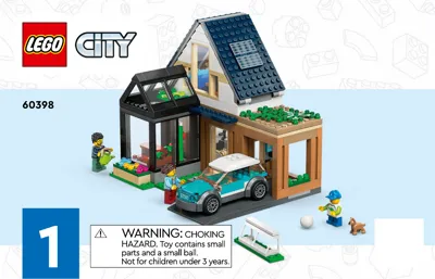 Manual City Family House and Electric Car - 1