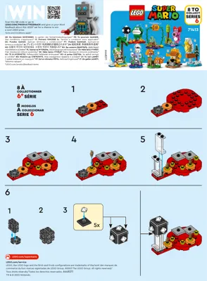 Manual Super Mario™ Character Packs – Series 6 - 1