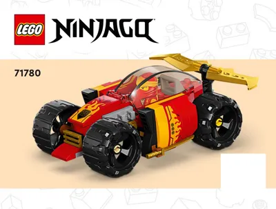 Manual NINJAGO® Kais Ninja-Rennwagen EVO - 1