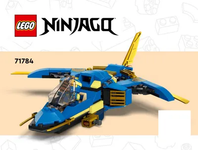 Manual NINJAGO® Jay’s Lightning Jet EVO - 1