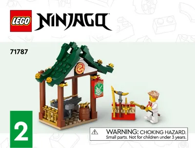 Manual NINJAGO® Kreative Ninja Steinebox - 2