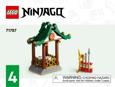 Manual NINJAGO® Kreative Ninja Steinebox - 4