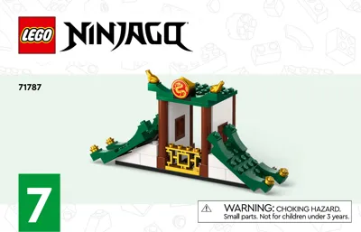 Manual NINJAGO® Kreative Ninja Steinebox - 7