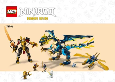 Manual NINJAGO® Elemental Dragon vs. The Empress Mech - 1