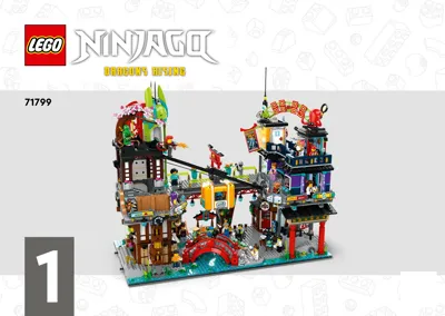Manual Die Märkte von NINJAGO® City - 1