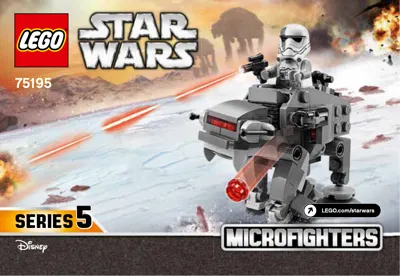 jage generation Eller enten LEGO Star Wars Ski Speeder vs. First Order Walker Microfighters
