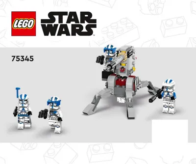 Manual Star Wars™ 501st Clone Troopers™ Battle Pack - 1