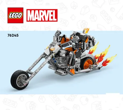 Manual Marvel Ghost Rider mit Mech & Bike - 1