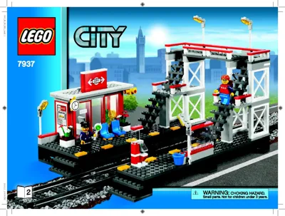 LEGO Train Station • Set • SetDB • Merlins