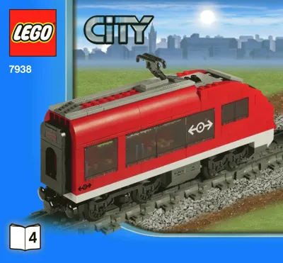 LEGO Passenger Train • 7938 • Merlins
