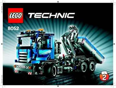 LEGO Container Truck Set 8052 • SetDB • Merlins Bricks