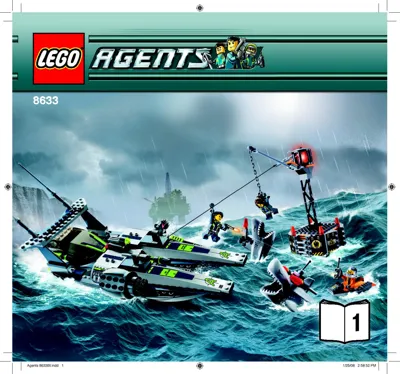 fordel smugling Vandre LEGO Speedboat Rescue • Set 8633 • SetDB • Merlins Bricks