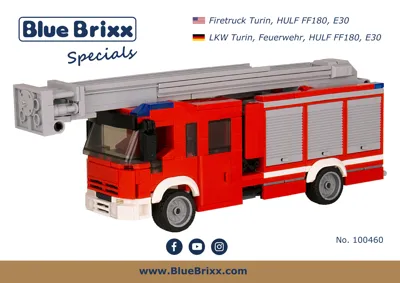 Manual Firetruck Turin, HULF FF180, E30 - 1