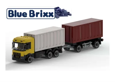 Manual Container Truck with Trailer - 1