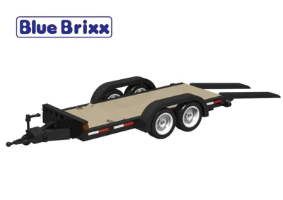 BlueBrixx Trailer for Classic US Pick-UP • Set 104273