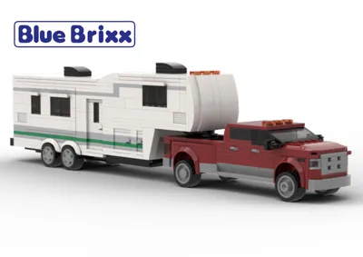 BlueBrixx 5th Wheel Camper Set 104319 SetDB