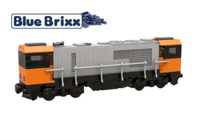 Manual Diesel hydraulic freight locomotive - 1