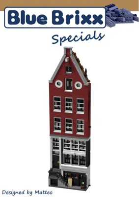 Manual dutch house facade Amstel 1 - 1