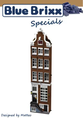 Manual dutch house facade Amstel 2 - 1