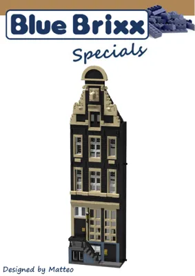 Manual dutch house facade Amstel 3 - 1