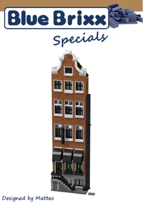 Manual niederländische Hausfassade Amstel 4 - 1