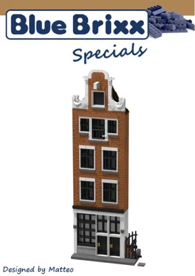 Manual dutch house facade Amstel 5 - 1