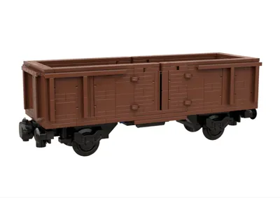 Manual open Freight Wagon small  - 1