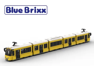 Manual Straßenbahn gelb-weiß - 1