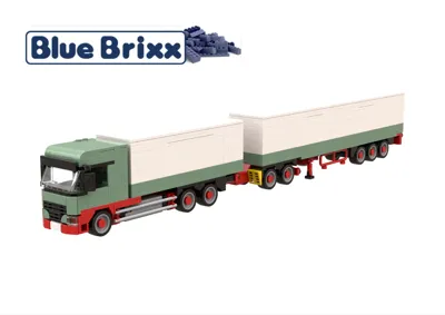 Manual Logistics Truck with Dolly and Trailer - 1