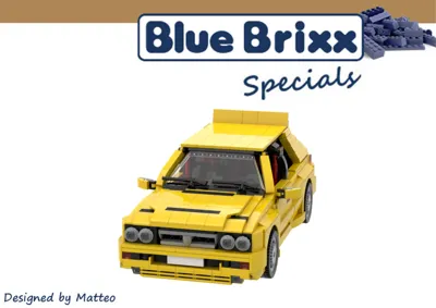 Manual Italienischer Kompakt Sportwagen gelb - 1