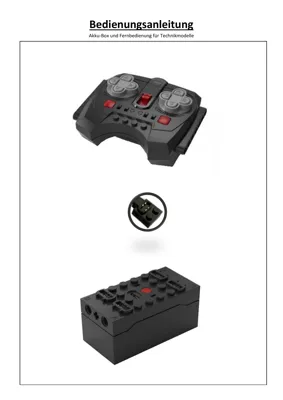 Manual Car RC Controller with Cross Buttons - 1