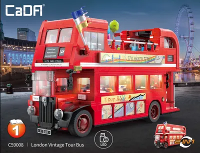 Manual London Vintage Tour Bus - 1