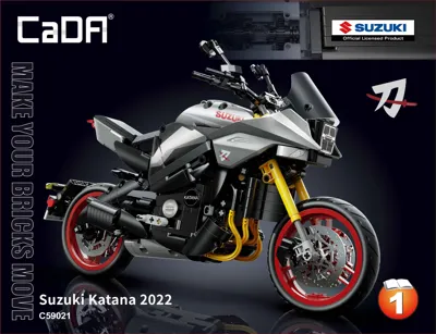 Manual SUZUKI Katana Motorcycle - 1