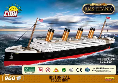 Manual RMS Titanic 1:450 - Executive Edition - 1