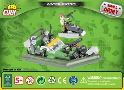 Anleitung Cobi Small Army Water Patrol 2163 Titelseite - 1