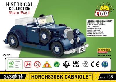 Manual Horch830BK Cabriolet - 1